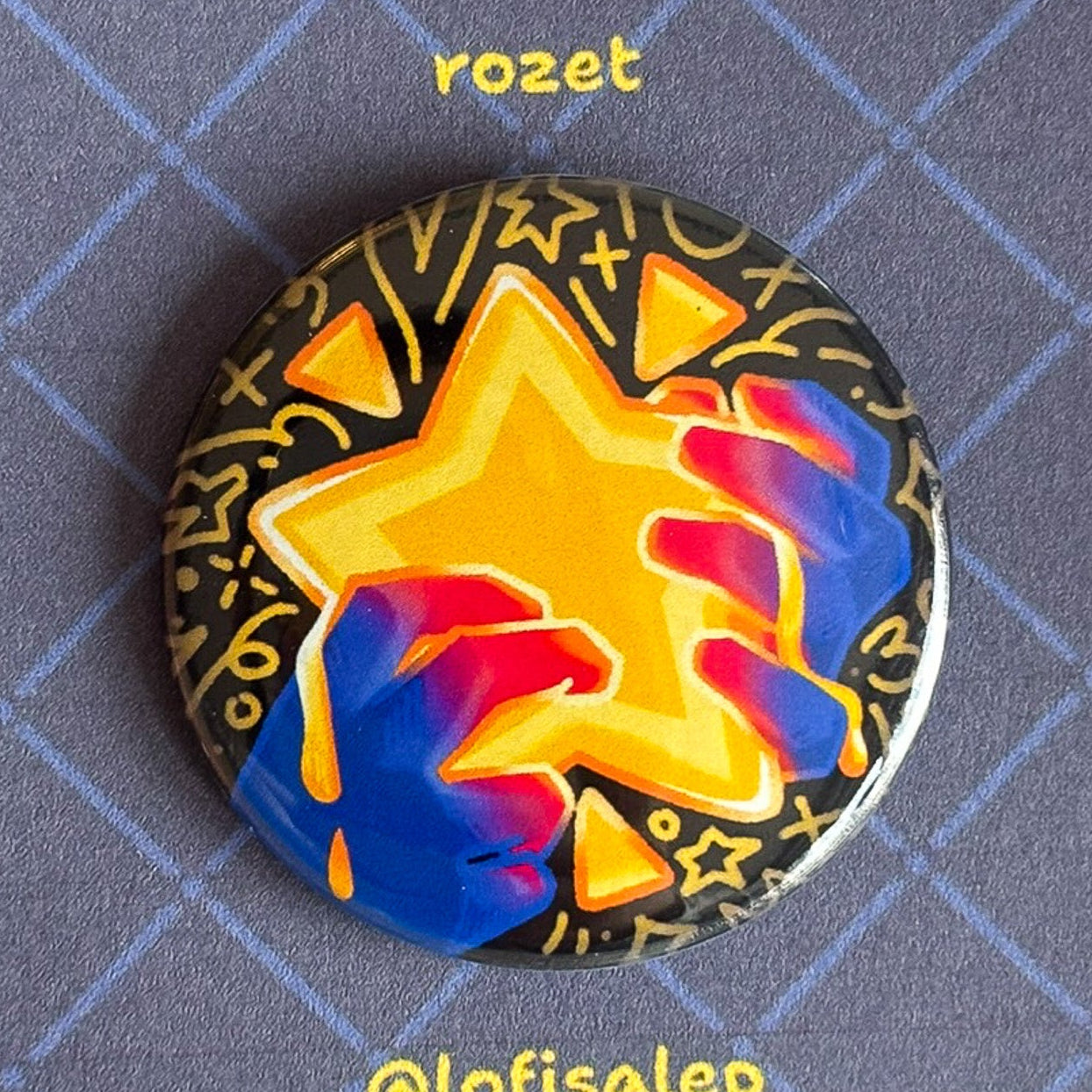 Fallen Star - Rozet