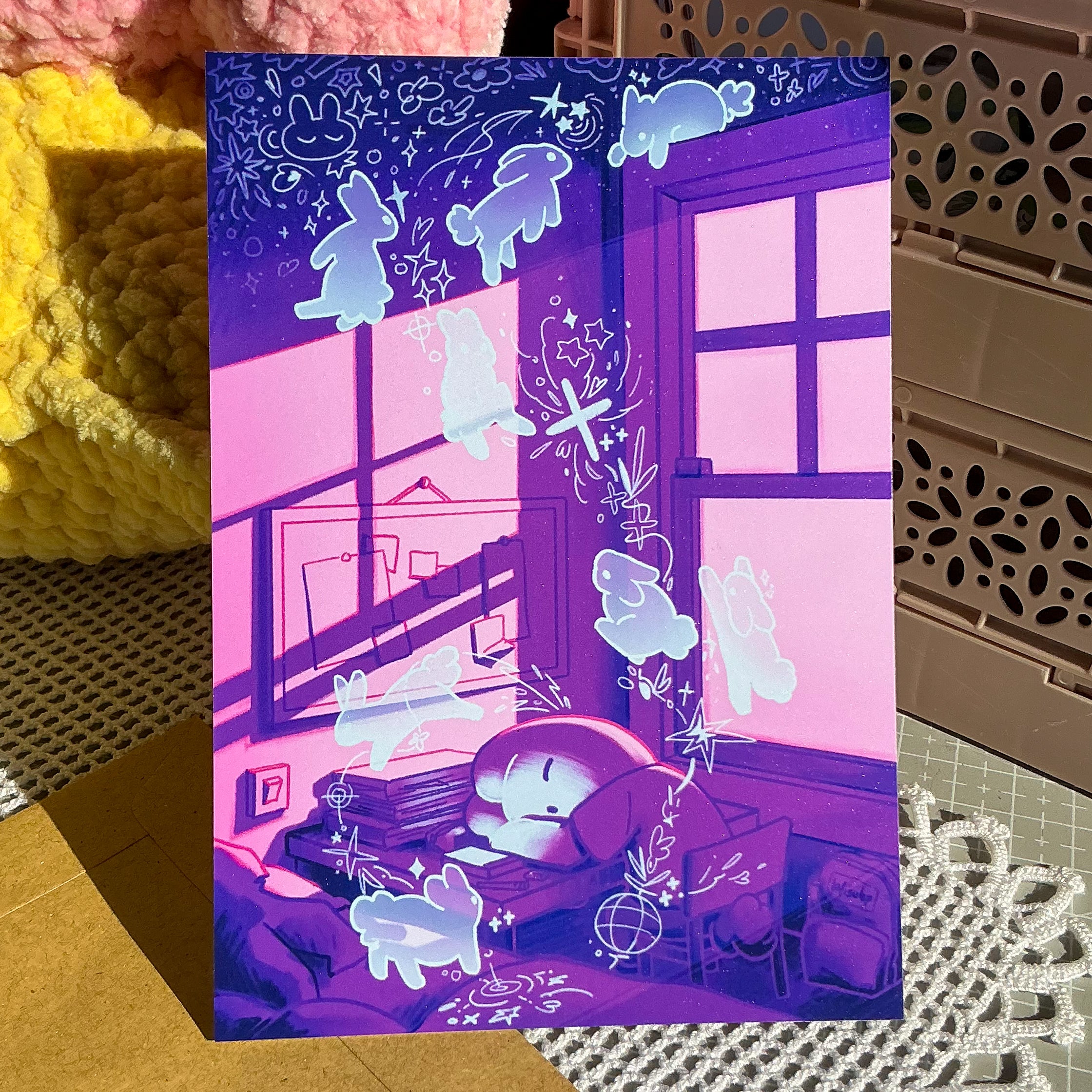 Tavşan Rüyası - Art Print