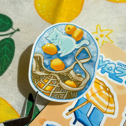 Yaz Seti - Sticker Sayfası