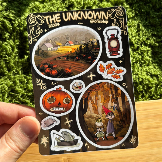 The Unknown - Sticker Sayfası