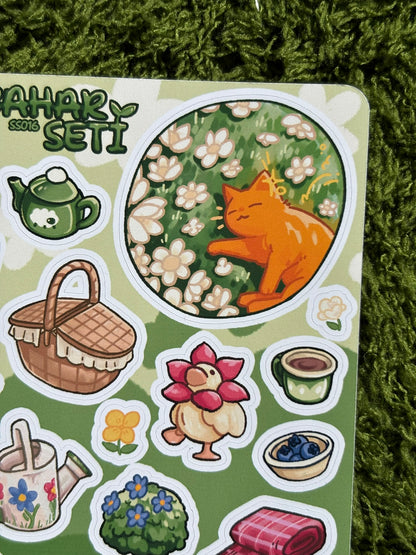 İlkbahar Seti - Sticker Sayfası