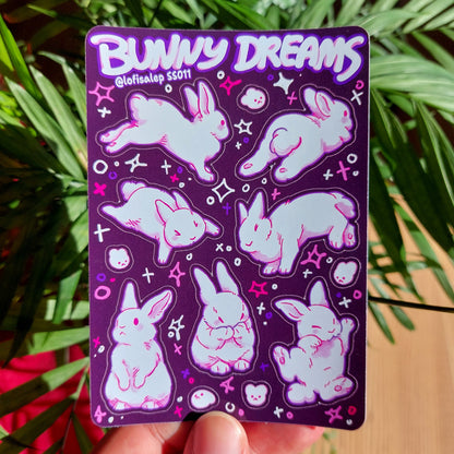 Bunny Dreams - Sticker Sayfası