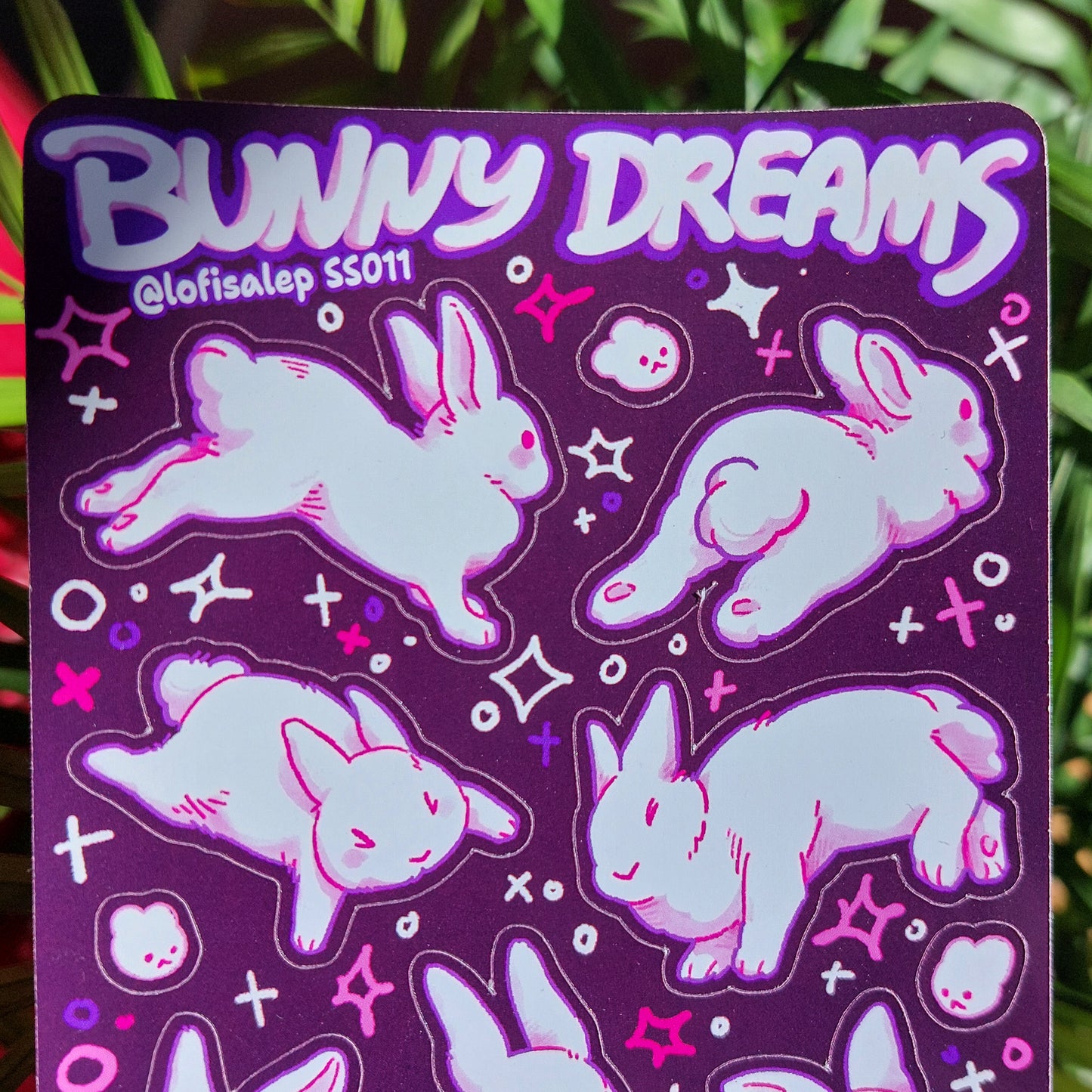 Bunny Dreams - Sticker Sayfası