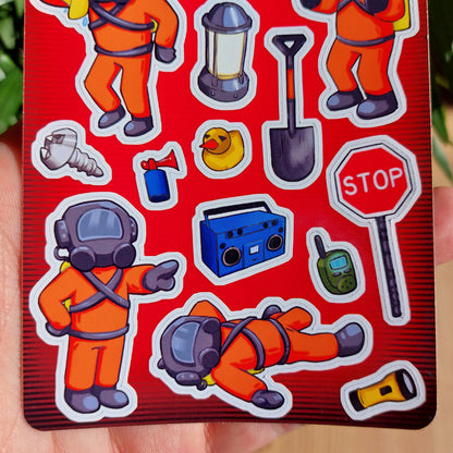 Lethal Company - Sticker Sayfası