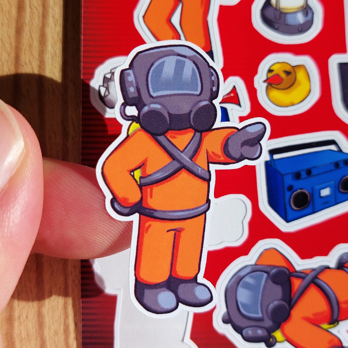 Lethal Company - Sticker Sayfası