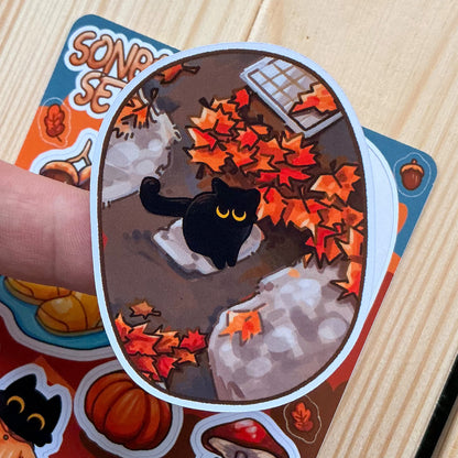 Sonbahar Seti - Sticker Sayfası