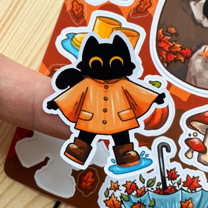 Sonbahar Seti - Sticker Sayfası