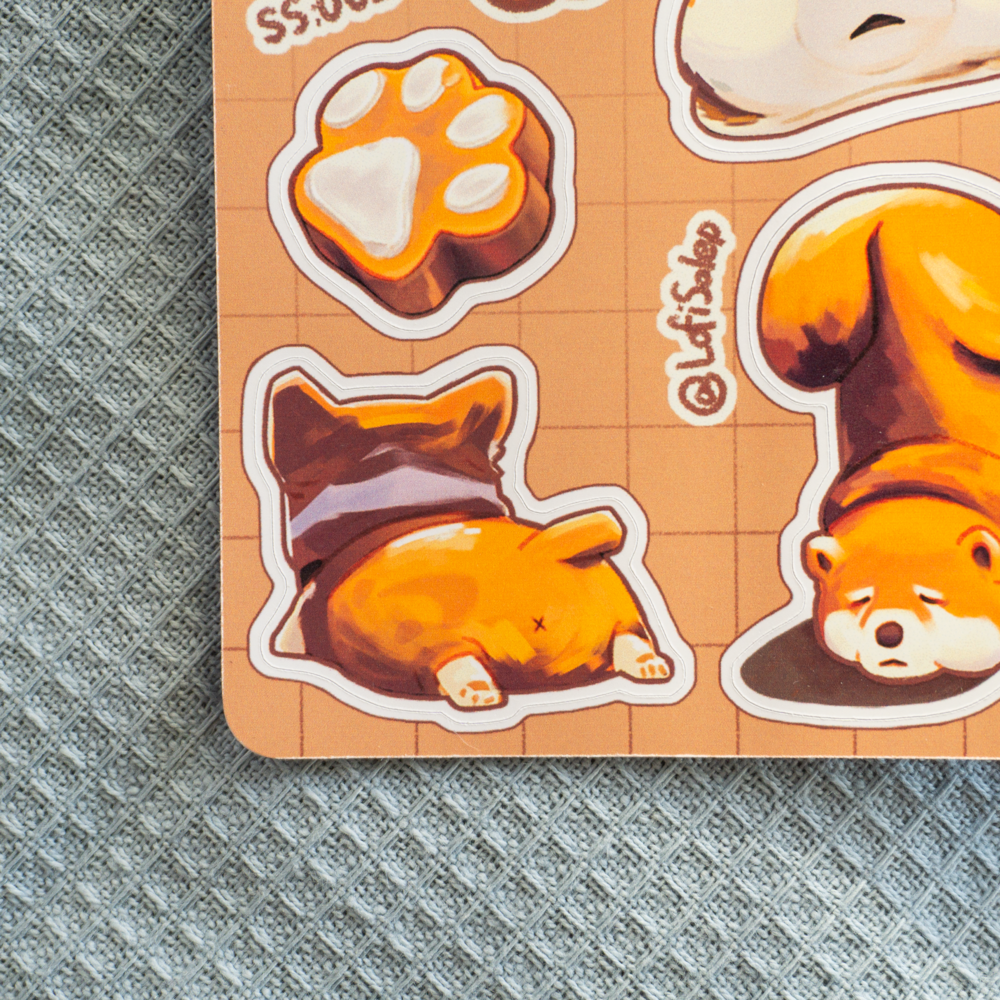 Dogo Set - Sticker Sayfası
