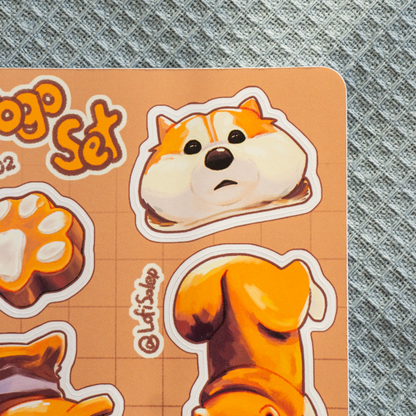 Dogo Set - Sticker Sayfası