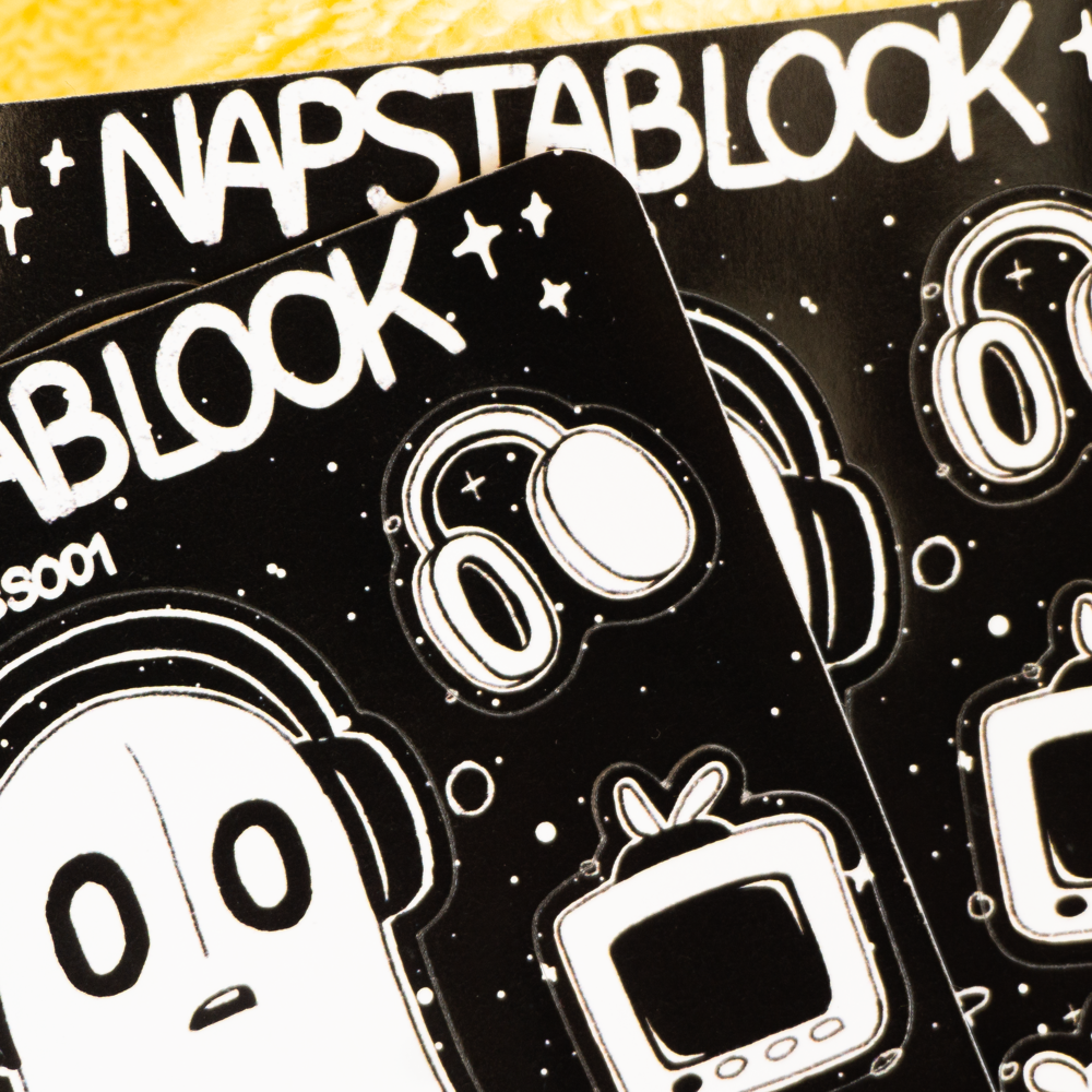 Napstablook - Sticker Sayfası