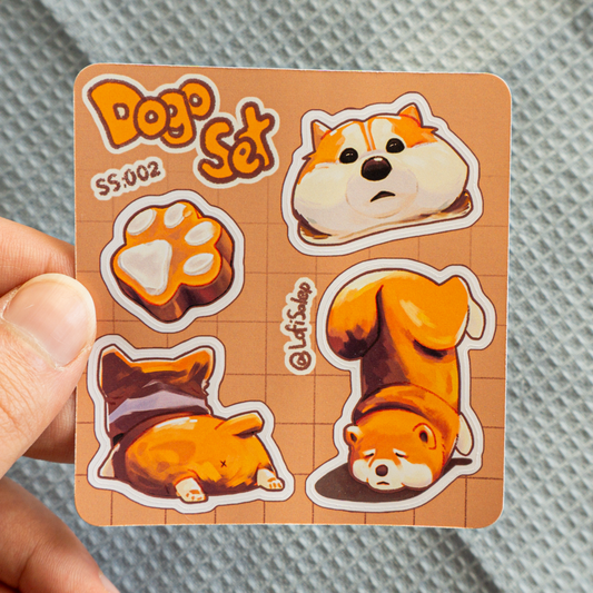 Dogo Set - Sticker Sayfası