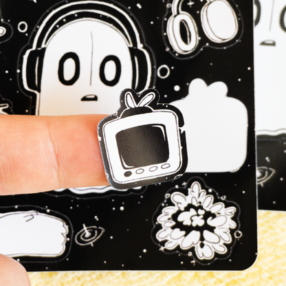 Napstablook - Sticker Sayfası